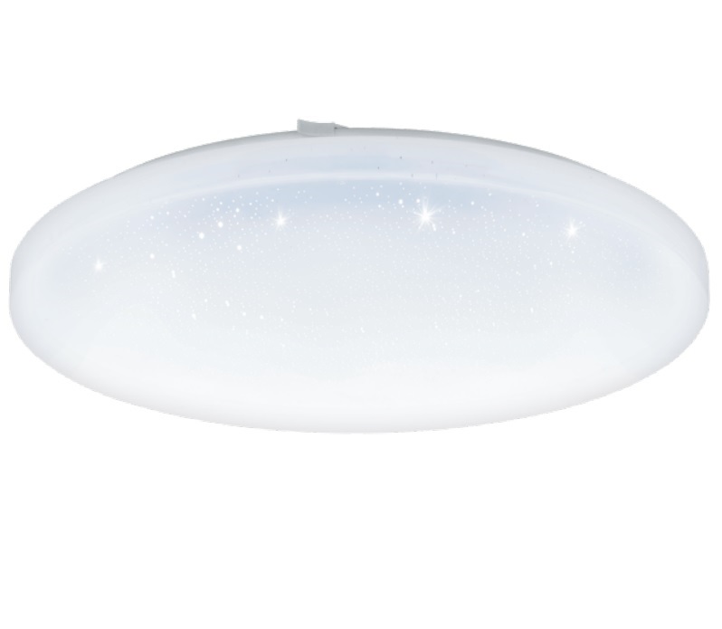 Okrągły Plafon Led 43cm 3000K z efektem gwiazd