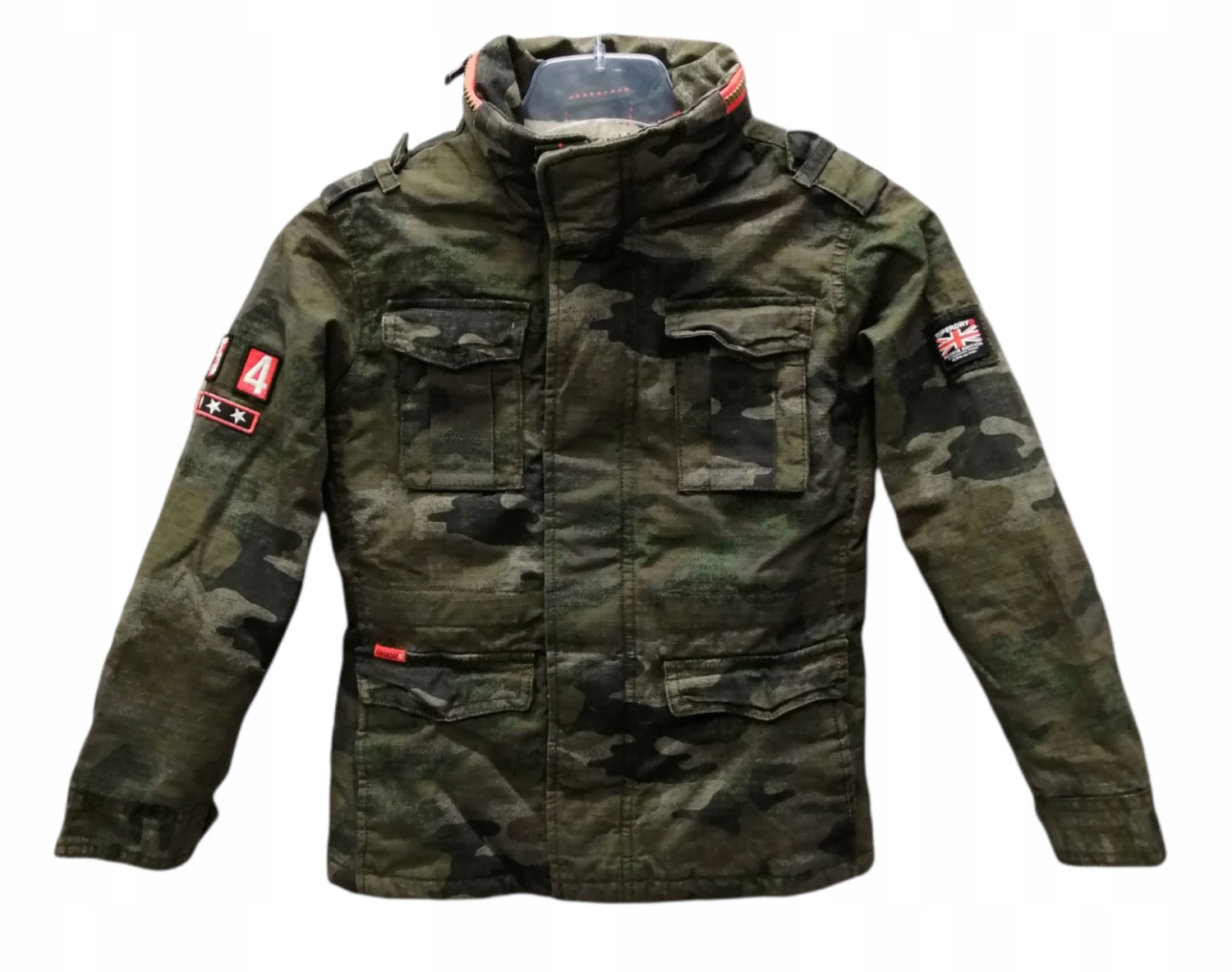 

Chłopięca kurtka przejściowa Superdry rozm, 116cm.