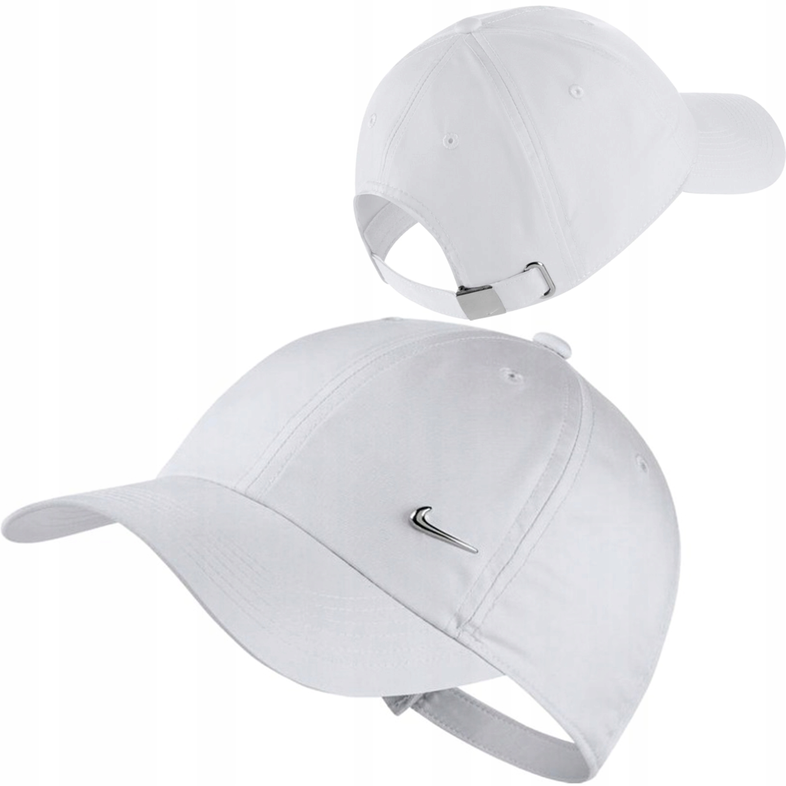 Czapka z daszkiem NIKE Metal Swoosh 943092-100 one size Płeć uniseks