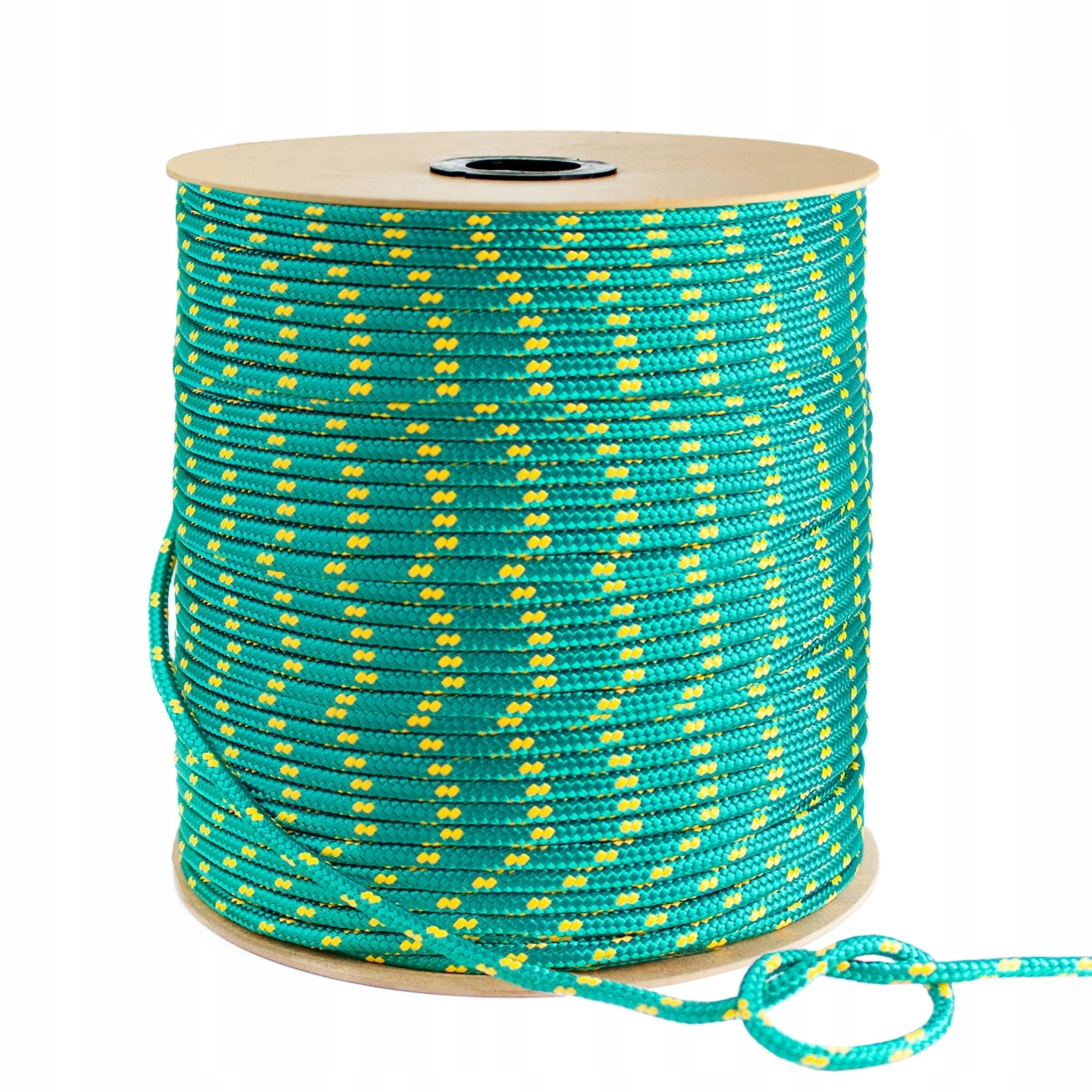 Lina Linka Żeglarska Polipropylenowa 18mm Pleciona ZIELONA 15m EAN (GTIN) 4251720124637