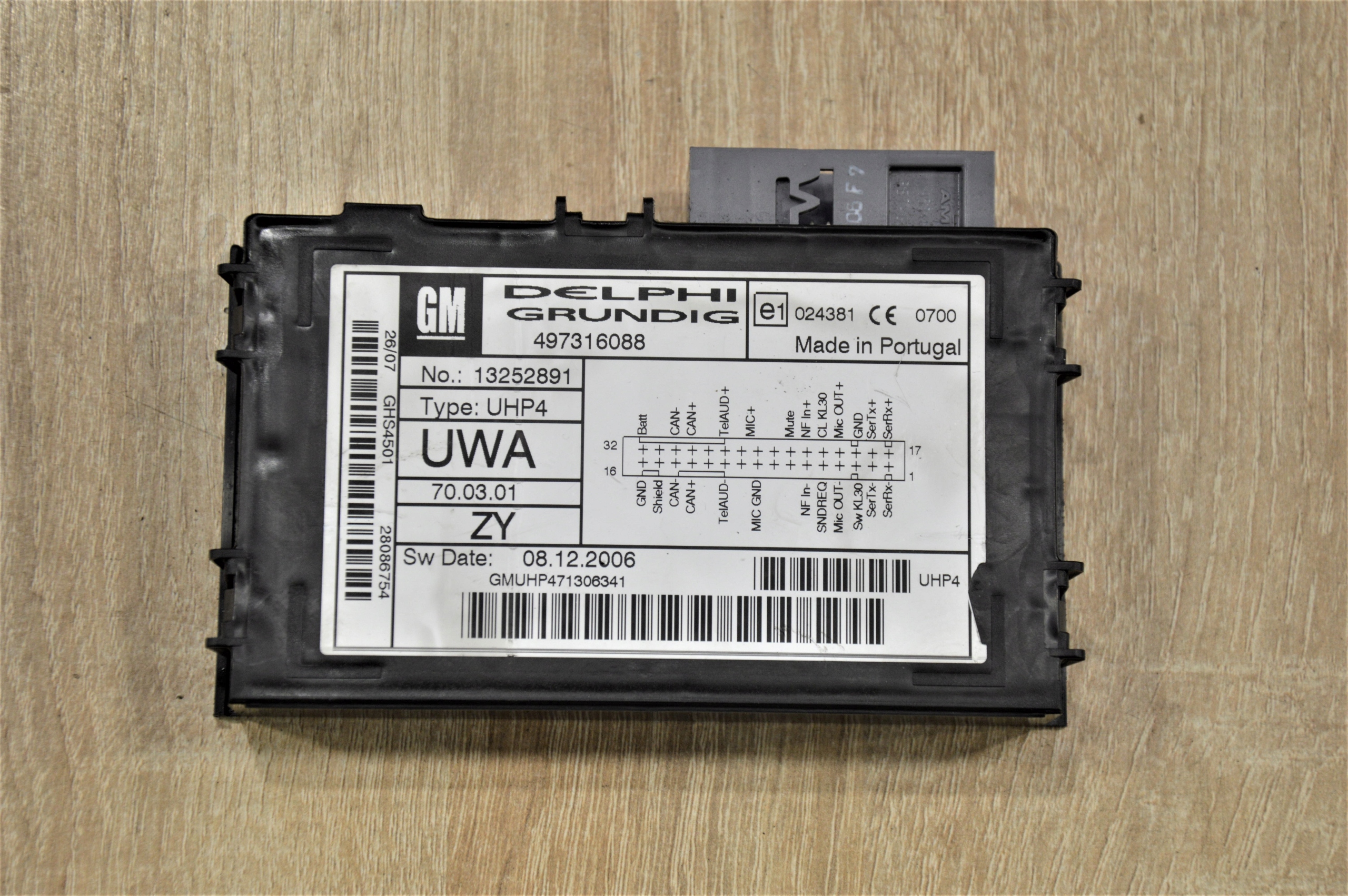 497316088 - МОДУЛЬ ДРАЙВЕРА BLUETOOTH OPEL ANTARA 06-