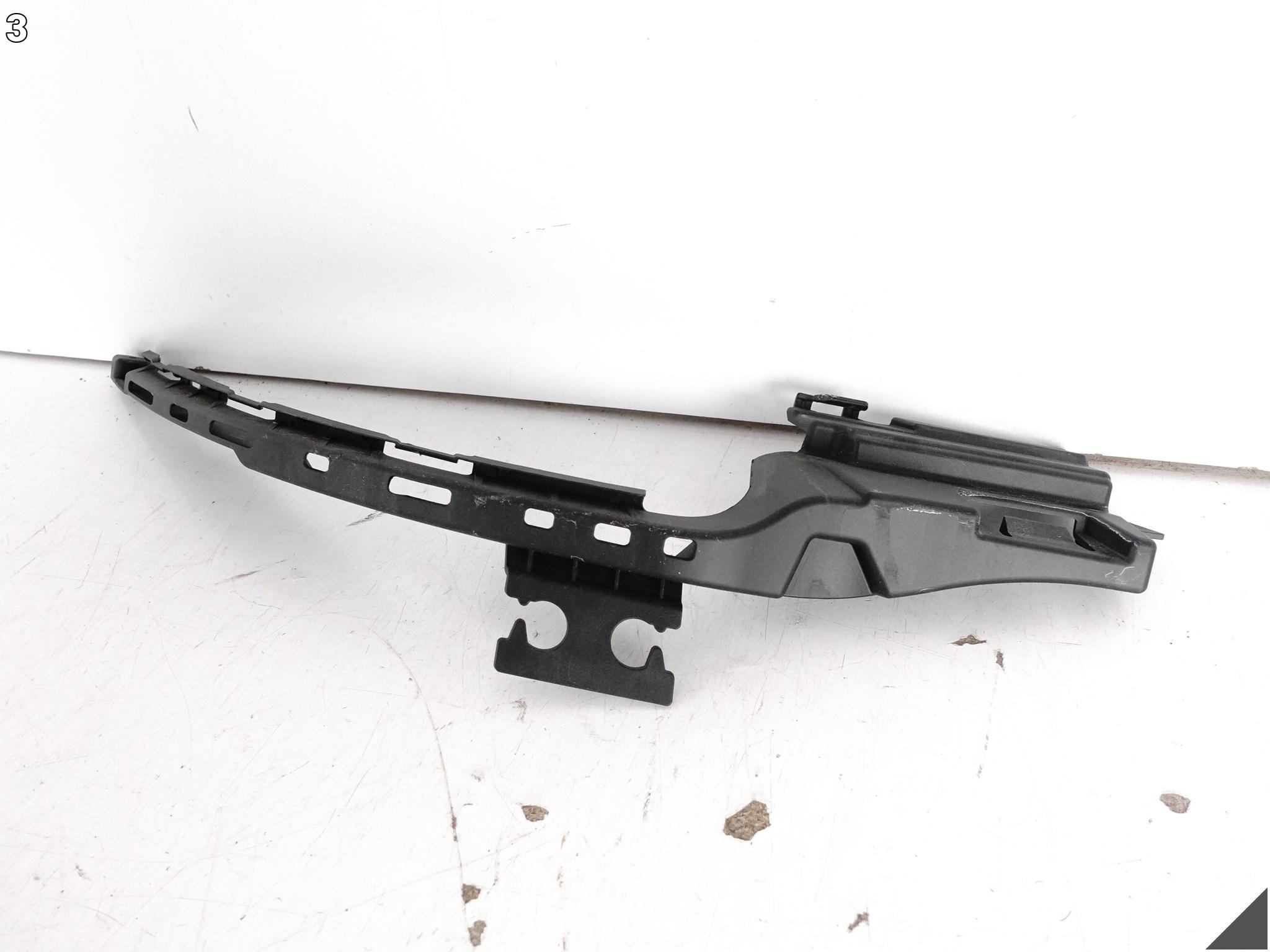 PORSCHE 911 992 19-24 support holder bracket W bumper left rear part 992807863A