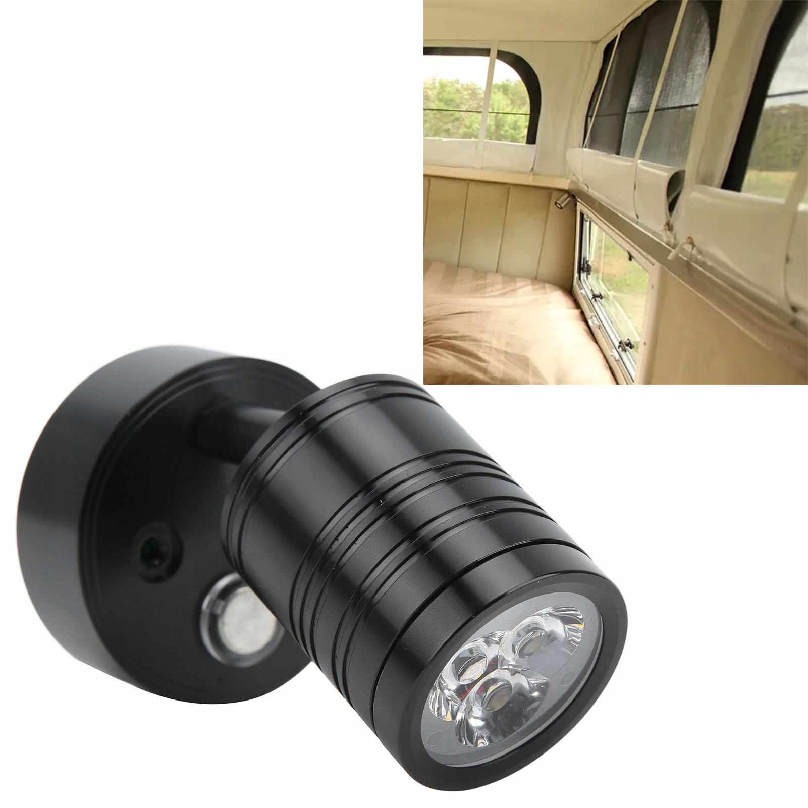 LAMPKA KINKIET 10-30V LED LAMPA OBROTOWA 3W Marka Inna