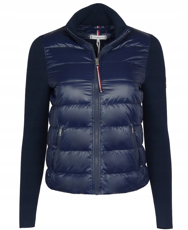 Tommy Hilfiger Dámská péřová přechodová bunda, tmavě modrá, L