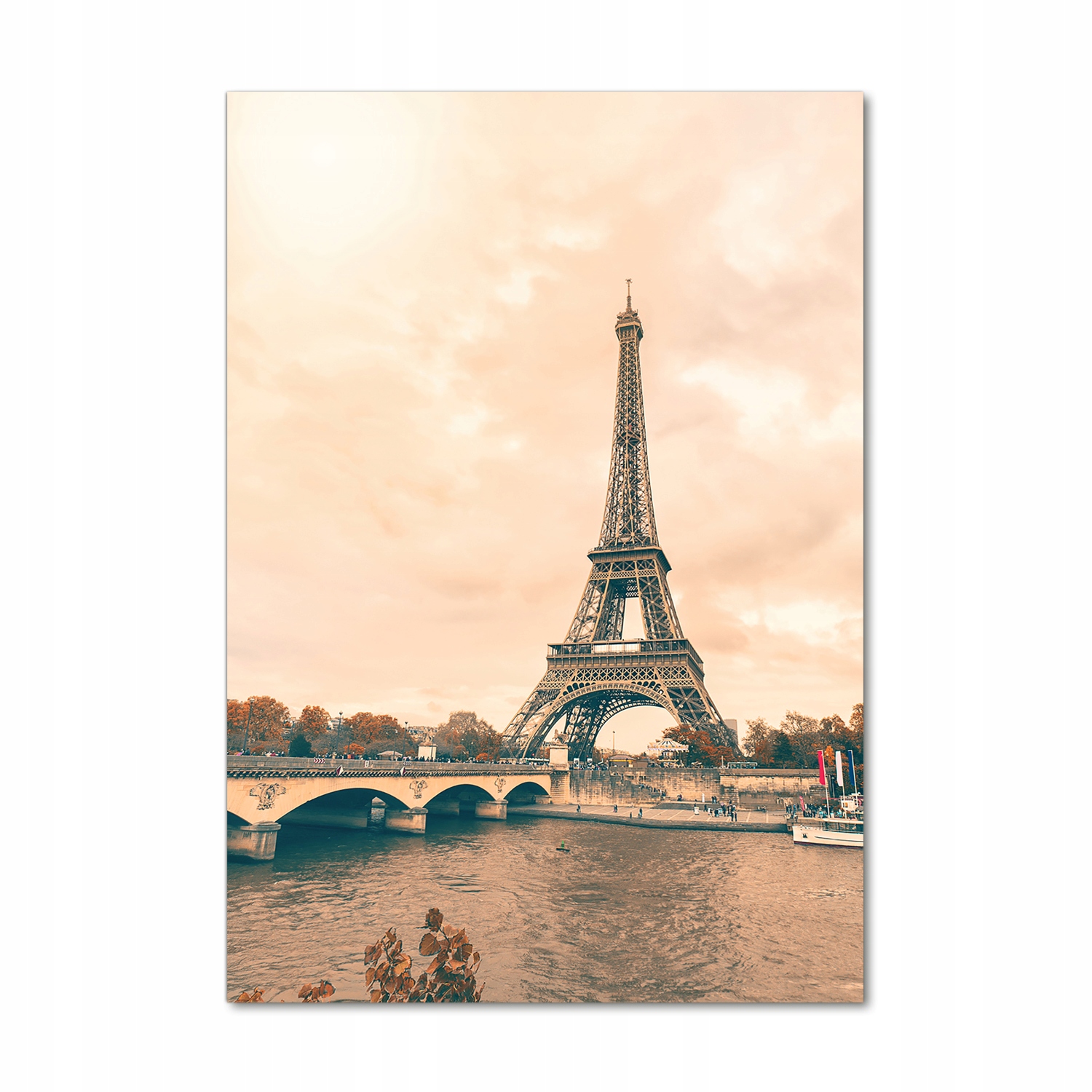 

Foto obraz akrylowy Wieża Eiffla Paryż 70x100 cm