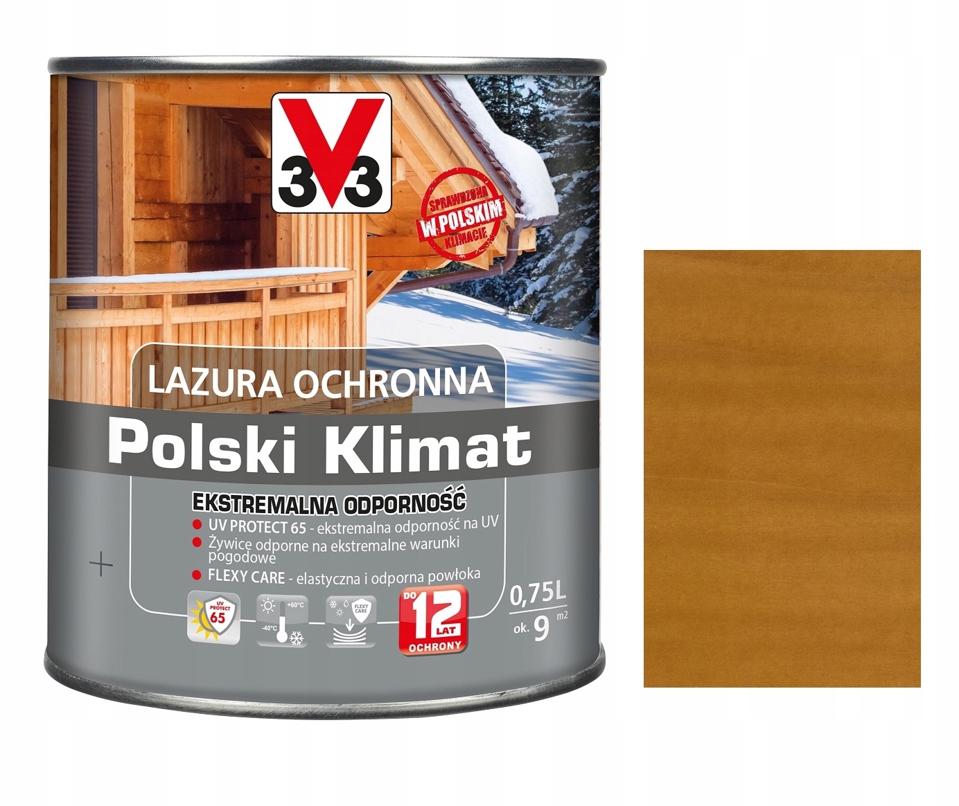 

Lazura V33 Polski Klimat 12LAT Sosna SKANDYN.0.75L
