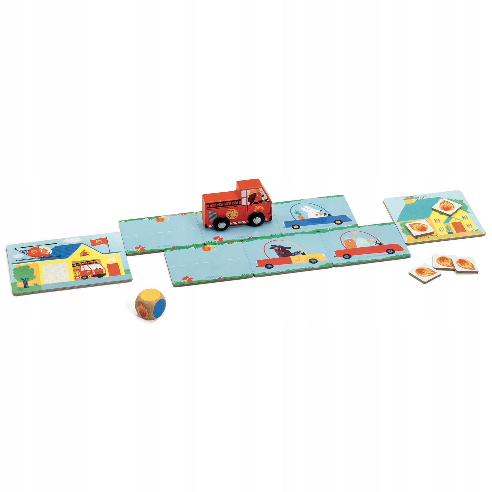 DJECO - gra kooperacyjna - PinPon! ALARM! Wydawca Djeco