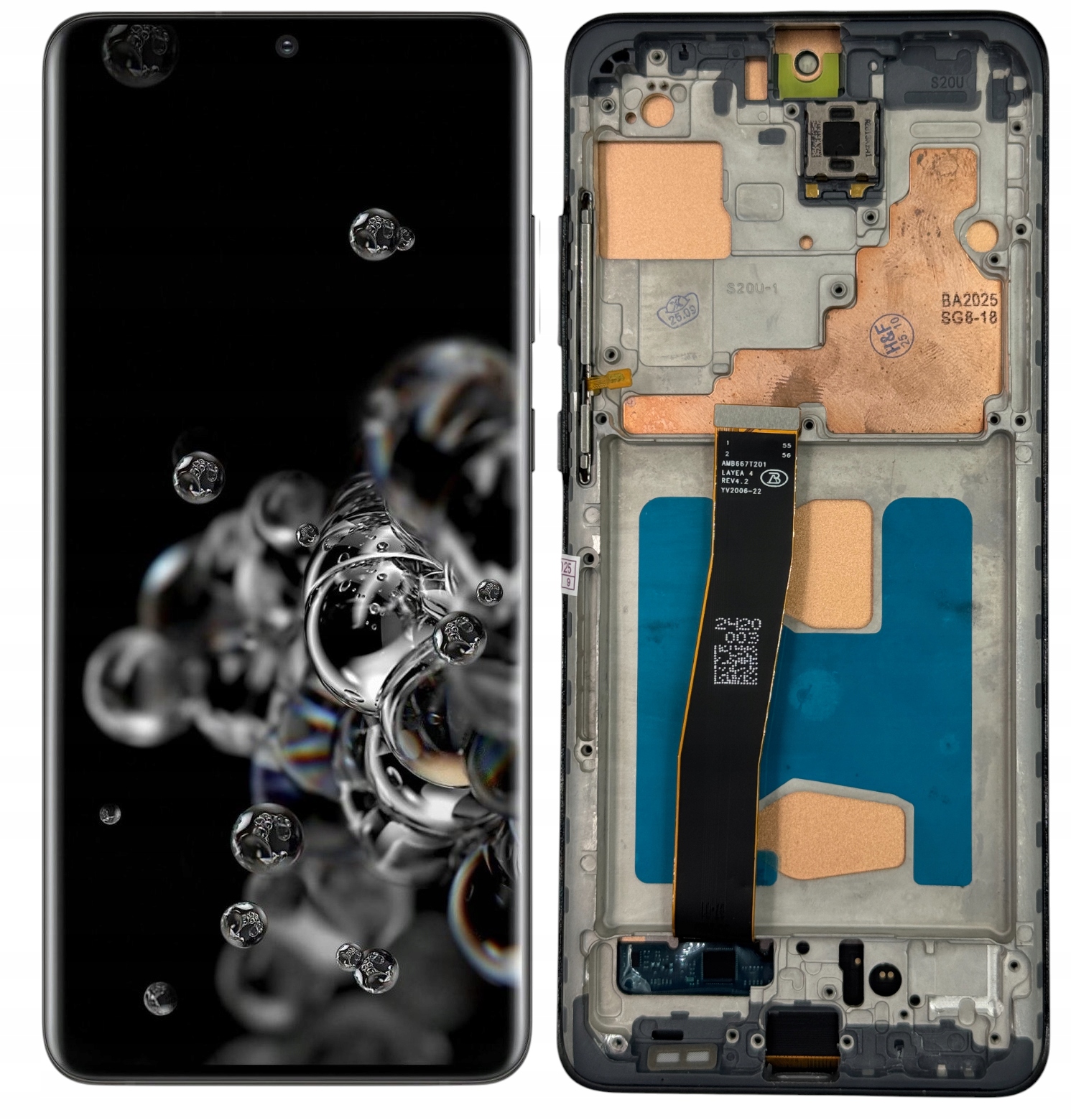 Displej Samsung Galaxy S20 Ultra Incell Rámeček Dotyk LCD