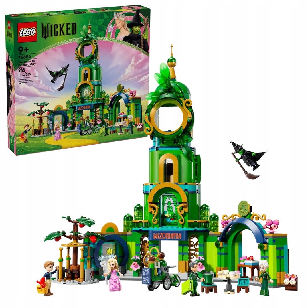 Lego Wicked – Přivítání v Emerald City 75684