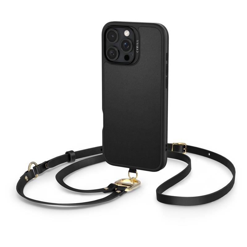 Spigen Cyrill Kajuk Classic Charm Mag MagSafe Pouzdro pro iPhone 16 Pro (černé)