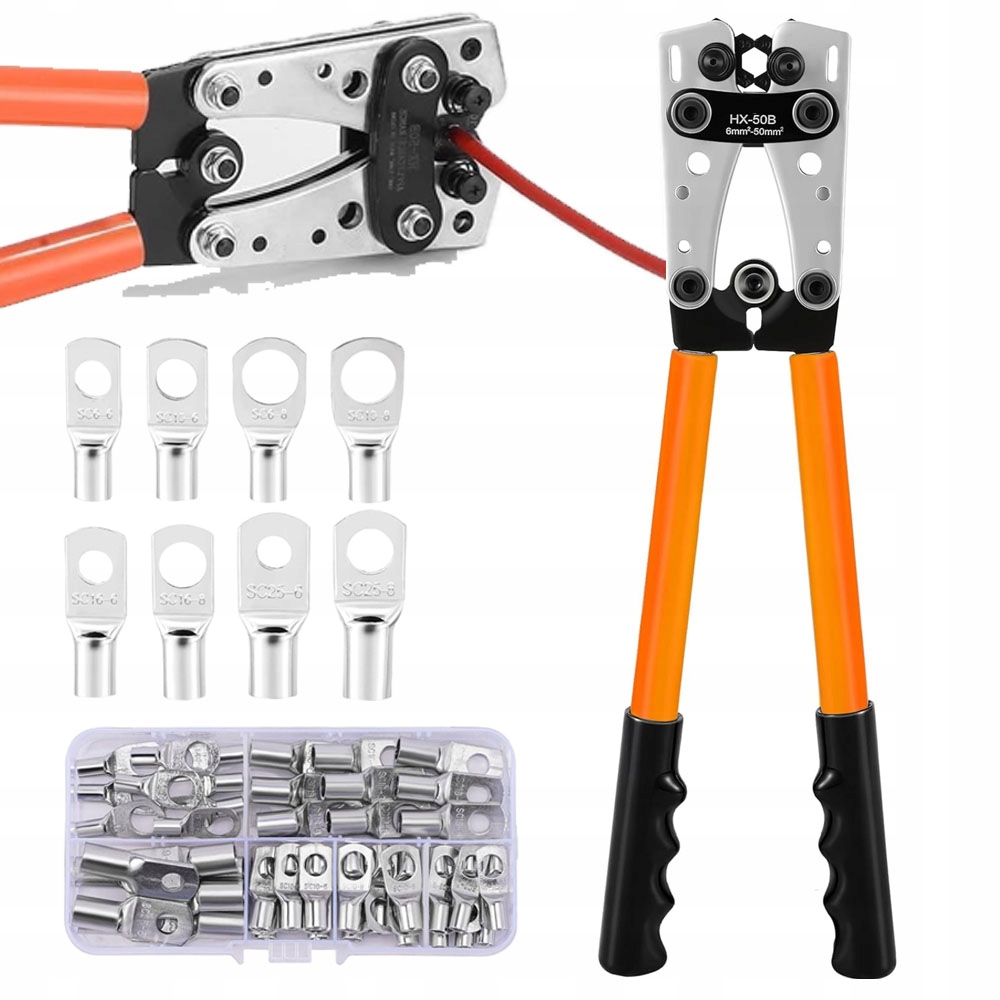 Svěrák Koncovek Kabelů Pro Pražské Pouzdro 6-50 mm2 60 ks