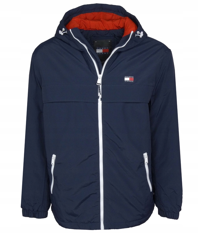 Tommy Jeans pánská zateplená bunda, modrá, velikost M