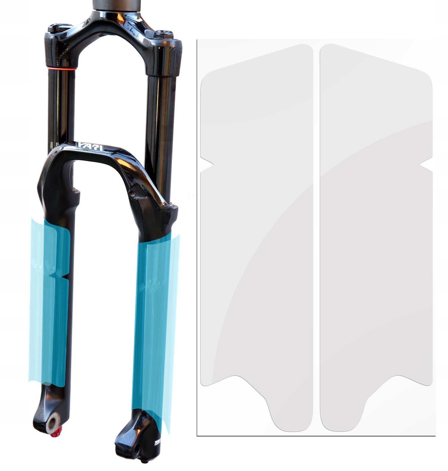 

Folia ochronna na amortyzatory RockShox Rs 27,5