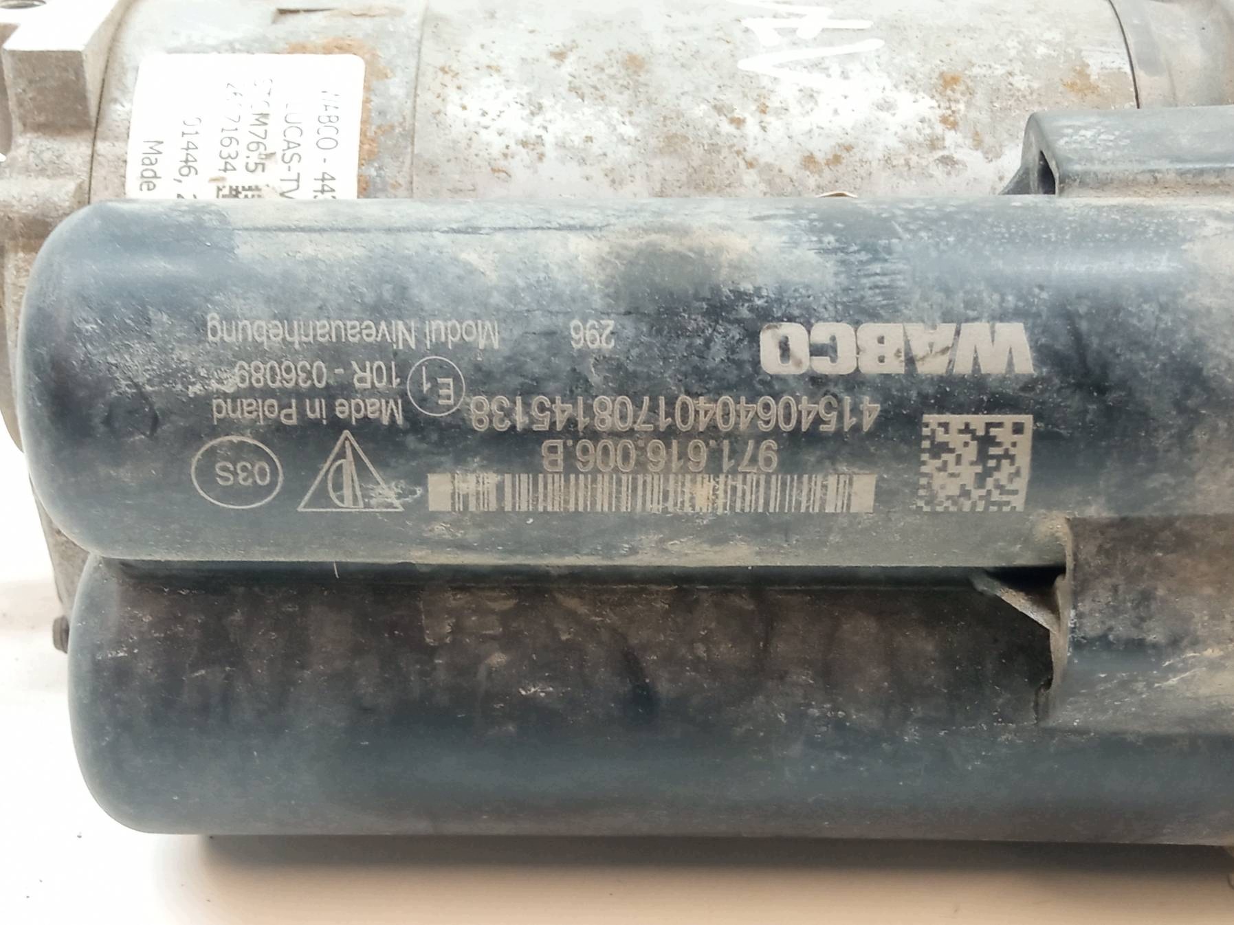 compressore sospensioni 4430203001 971616006B Porsche Panamera II 971