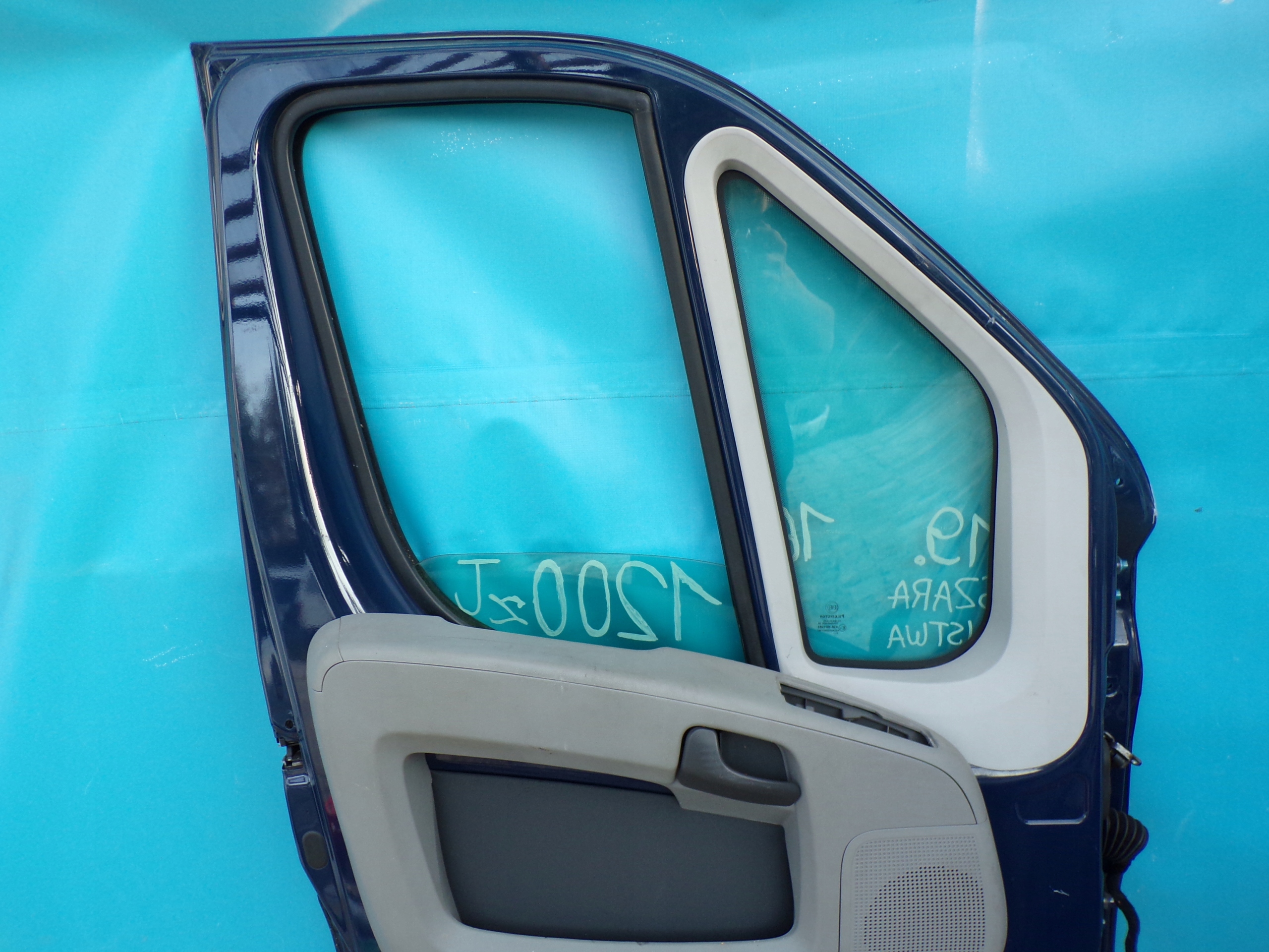 DUCATO JUMPER BOXER door front front left colour GRANAT