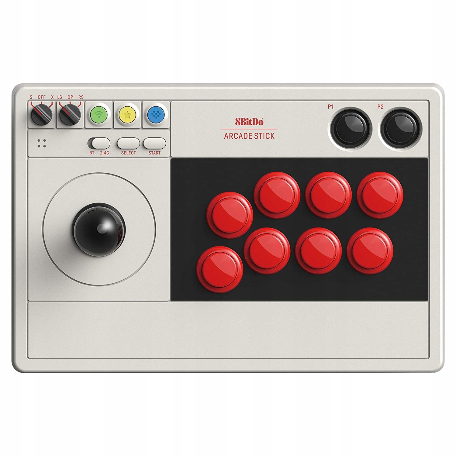 8BitDo Arcade Stick 2.4G Bt Usb Joystick pro Windows Pc Switch Switch 2