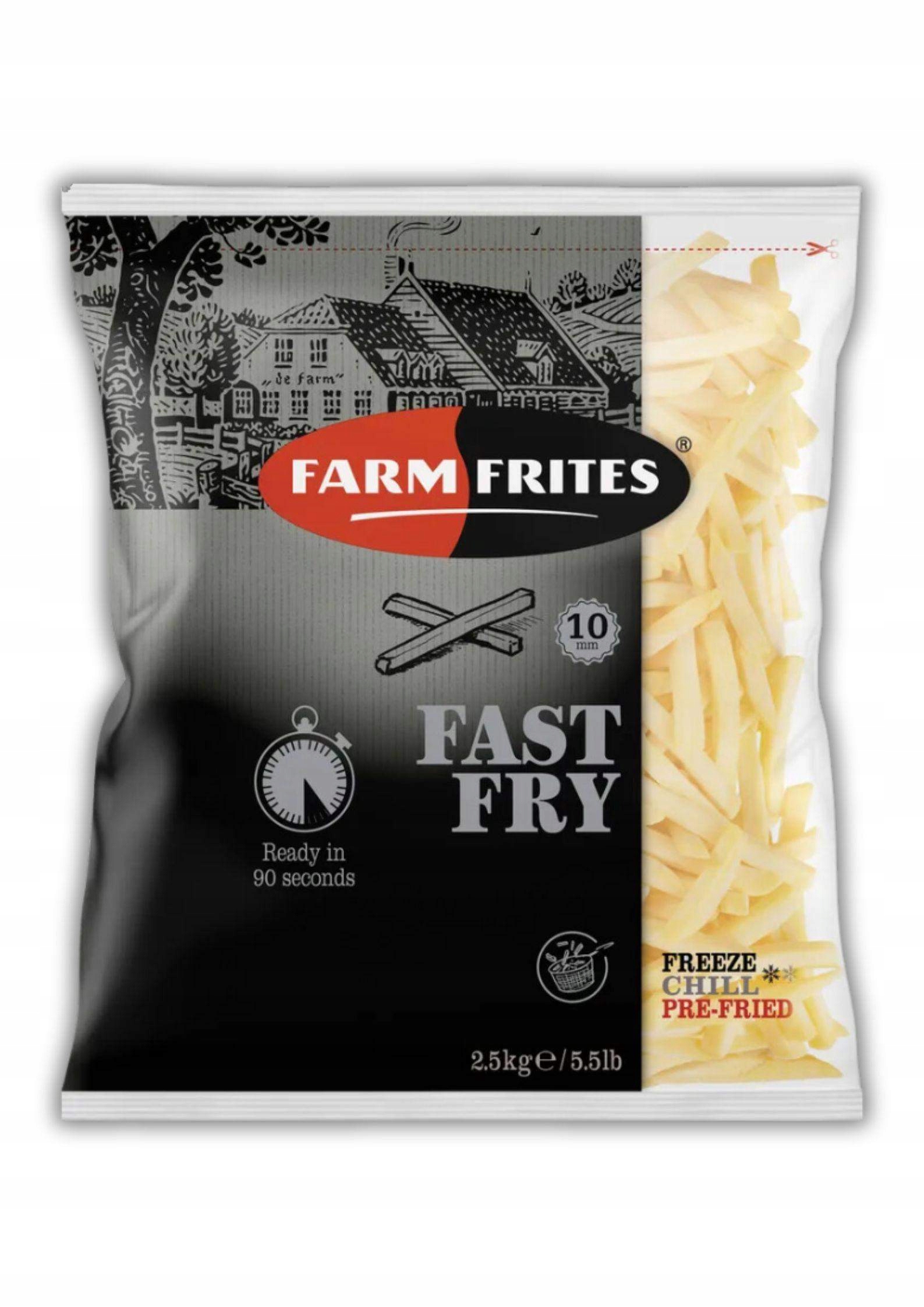 Farma Frites Fast Fry Hranolky 10 MM 2,5 Kg