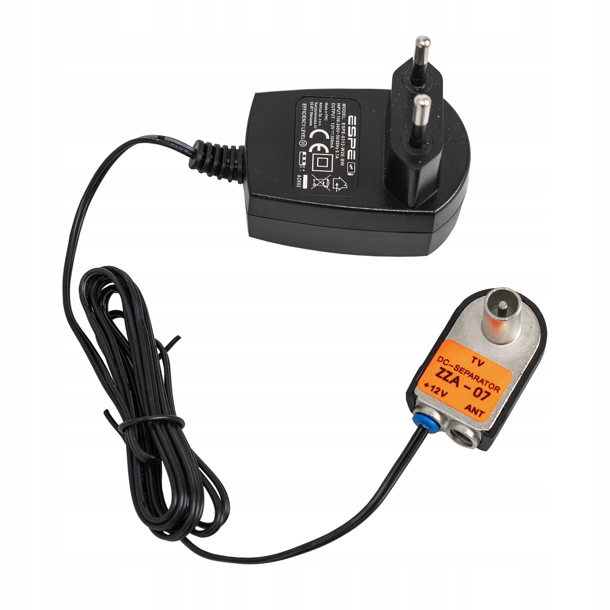 ANTENA DVBT2 DO TV NAZIEMNEJ ZEWNĘTRZNA ASR IQ 5G 4K ZESTAW NA 2TV + KABEL Model ASR IQ 5G Protected