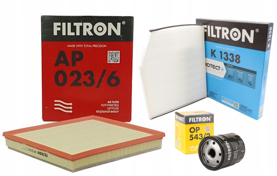 Sada 3 filtrů Filtron Ford Transit EcoBlue 2.0 2015-