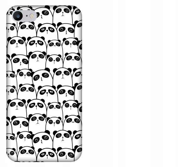 

Etui pokrowiec iPhone 8 Pandy smieszne