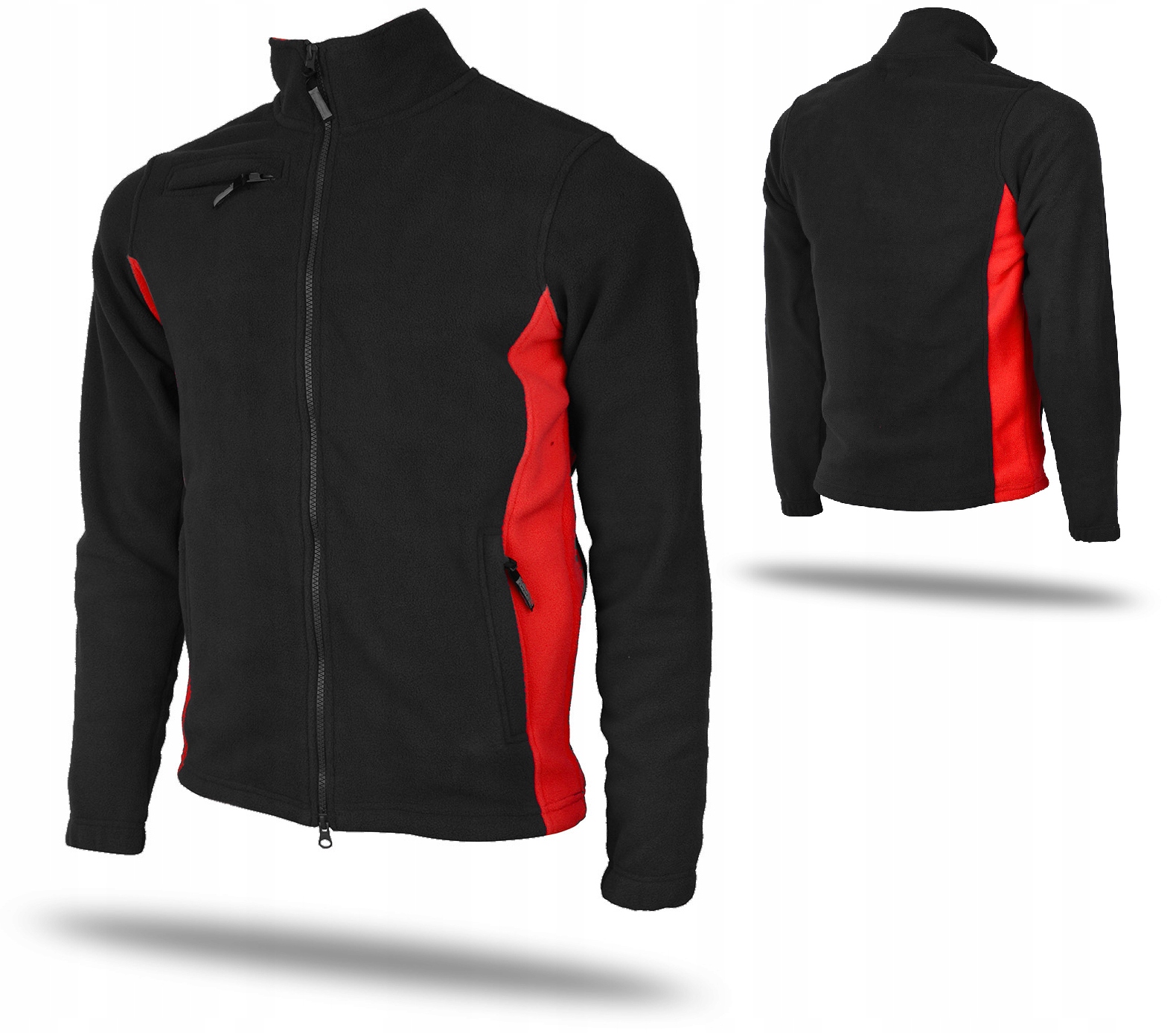 Теплая рабочая флисовая рабочая толстовка флисовая защитная толстовка на молнии