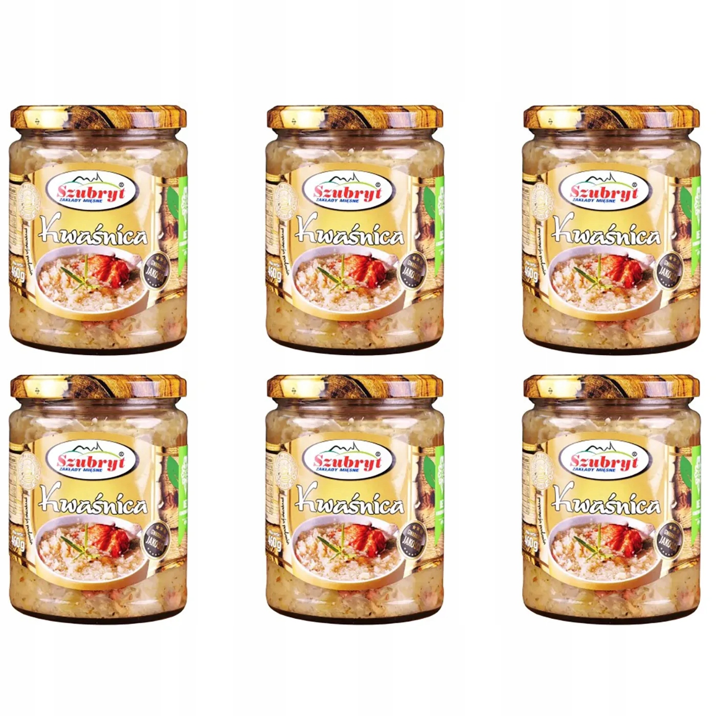 Konzervované potraviny Szubryt – Kvasinka 460 g – 6 ks