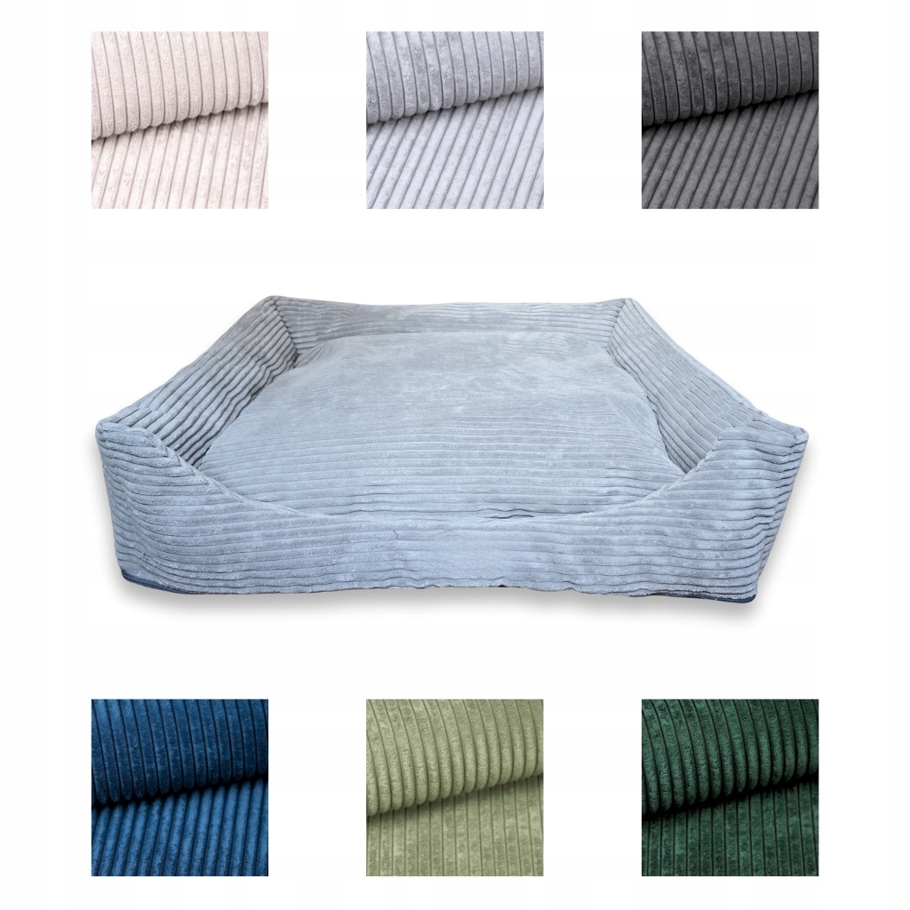 Levně Pelíšek pro středního psa M 70 x 55 cm WoofLoop čalounický manšestr, barvy