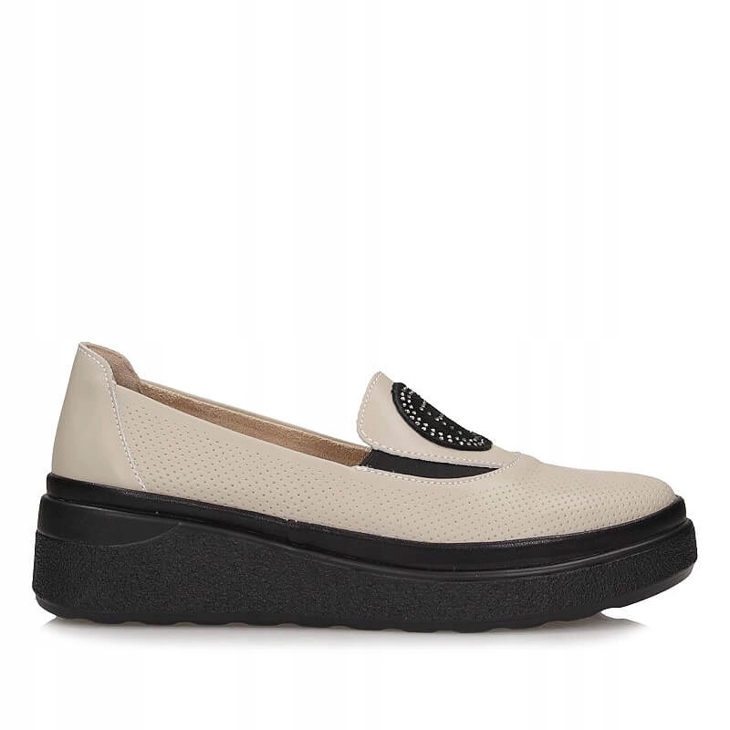 Módní dámské polobotky na platformě Filippo DP6801/25 Be