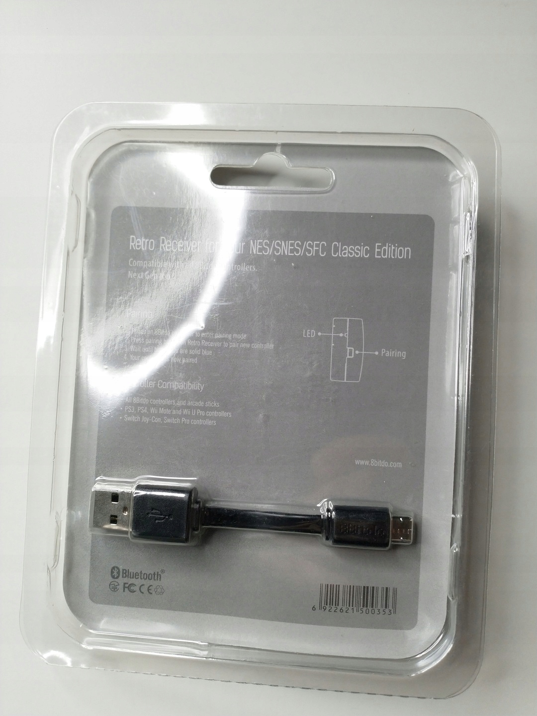 8bitdo Receiver graj padem xbox ps4 na (S)NES Mini Producent 8bitdo