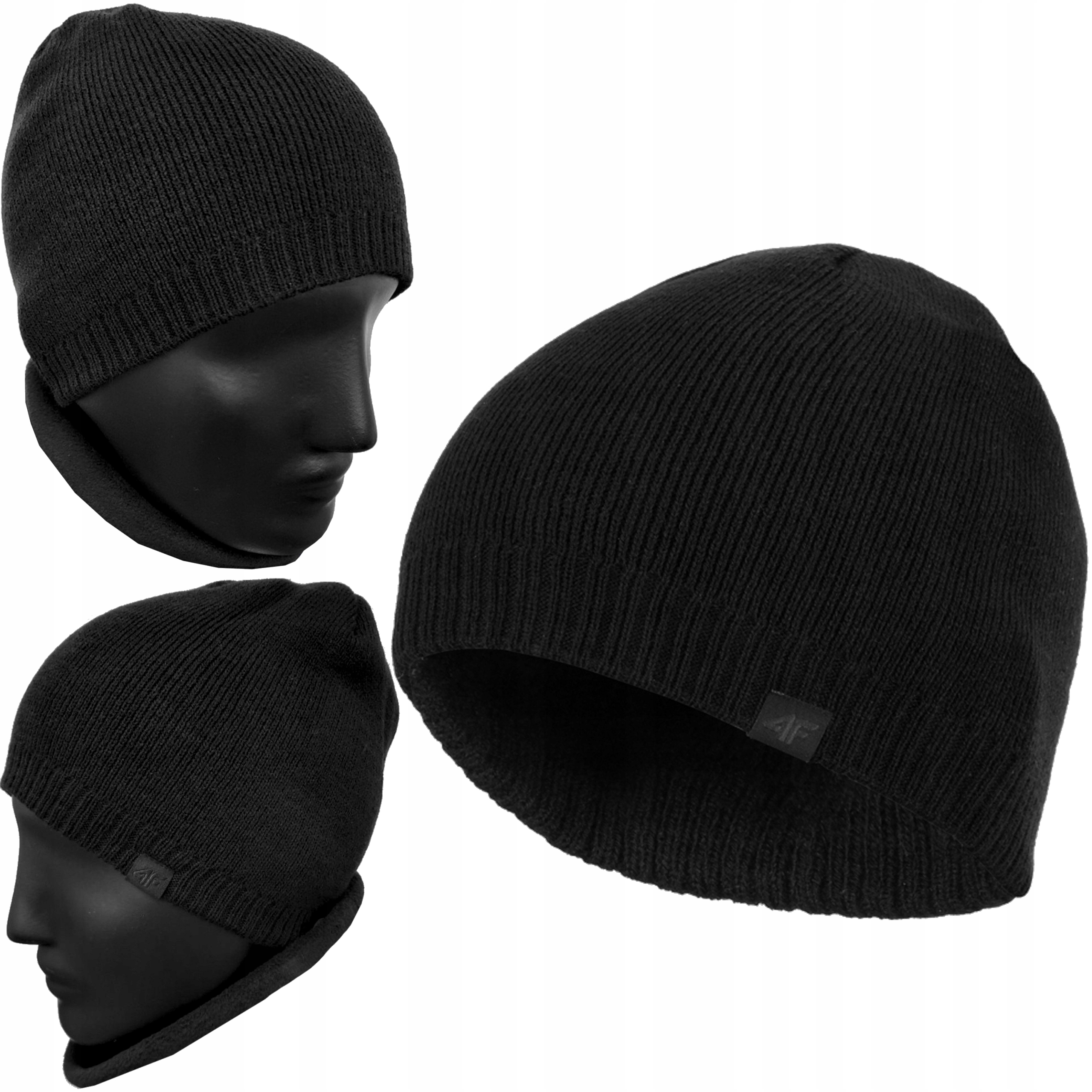 

Czapka Zimowa 4F Męska Sportowa Dwuwarstwowa