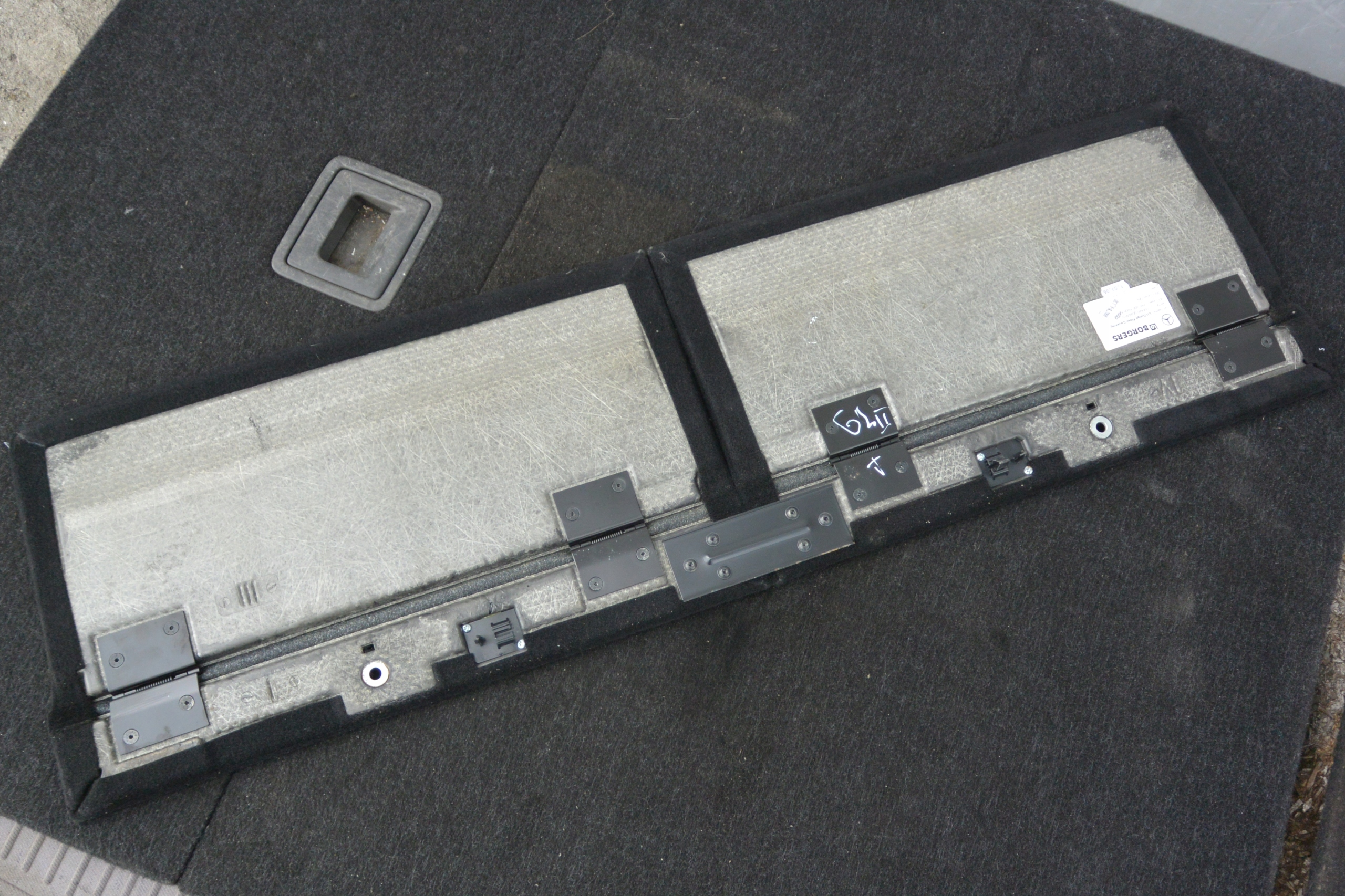 mats upholstery boot MERCEDES-BENZ GL X164