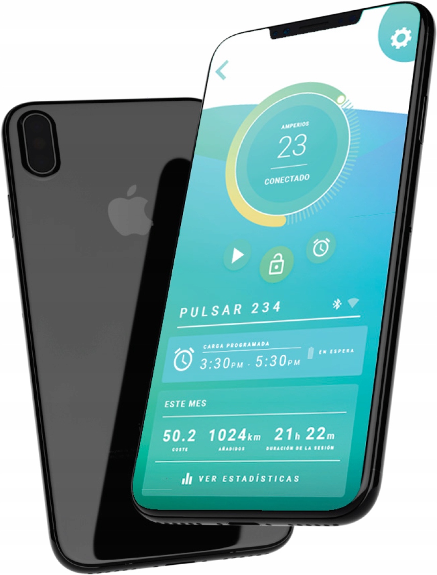 Stacja ładowania WALLBOX Commander 2, 22kW Funkcje dodatkowe licznik energii elektrycznej