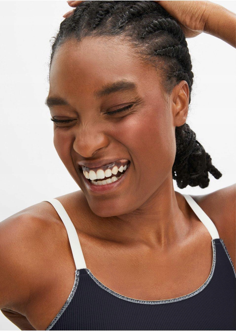 FEEL COMFORT CZARNY L 2G1C06 BONPRIX TOP BEZSZWOWY Rozmiar L