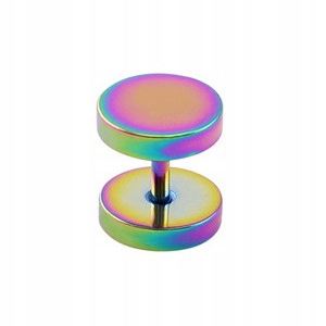 

Fake plug oszukany tunel kolorowy 8 mm