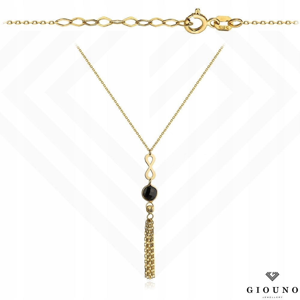 Naszyjnik złoty ze znakiem nieskończoności Marka Giouno Jewellery