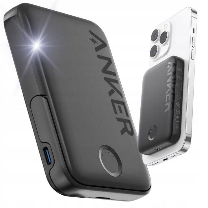 POWERBANK INDUKCYJNY Z MAGSAFE DO APPLE IPHONE ANKER 322 MAGGO 5000MAH 7.5W - Sklep, Opinie, Cena w Allegro.pl POWERBANK INDUKCYJNY Z MAGSAFE DO APPLE IPHONE ANKER 322 MAGGO 5000MAH 7.5W - Sklep, Opinie, Cena w Allegro.pl