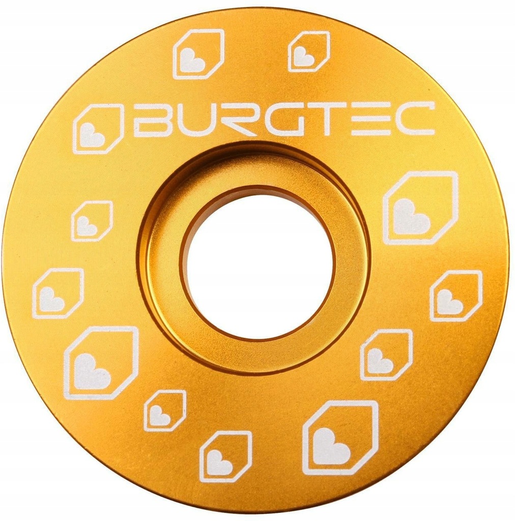 Kapsel Sterów Burgtec Top Cap Alu Bullion Gold