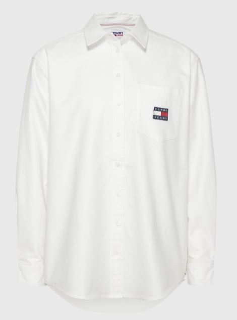 Tommy Jeans koszula Tjw Badge Boyfriend Shirt M