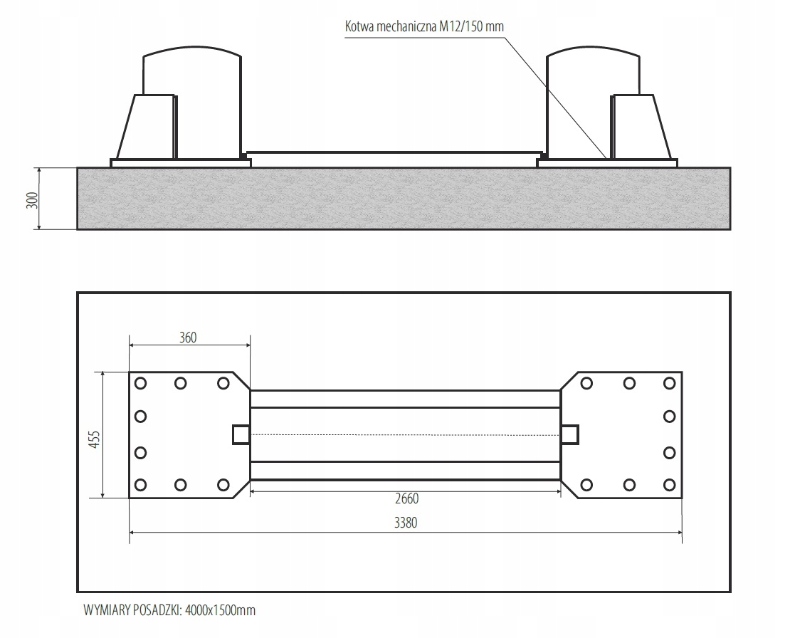 PODNOSNIK DWUKOLUMNOWY AUTOMAT 4T GRUBBER Brand Grubber