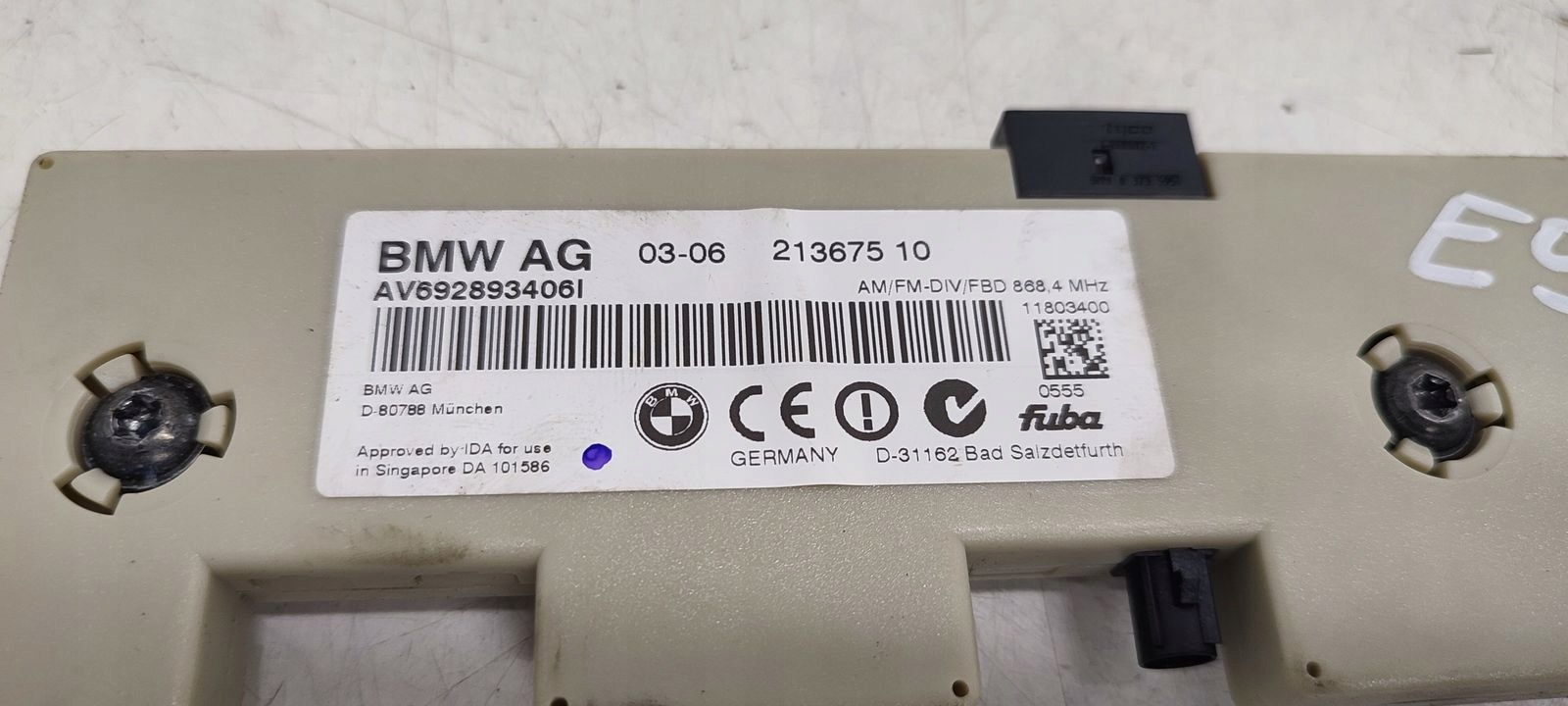 amplificateur antenne BMW E90