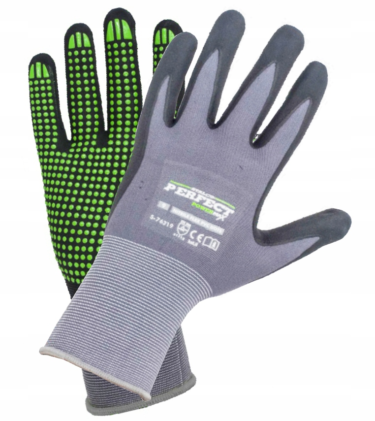 

Stalco Rękawice Powermax Nitrile Flex Dots roz.9