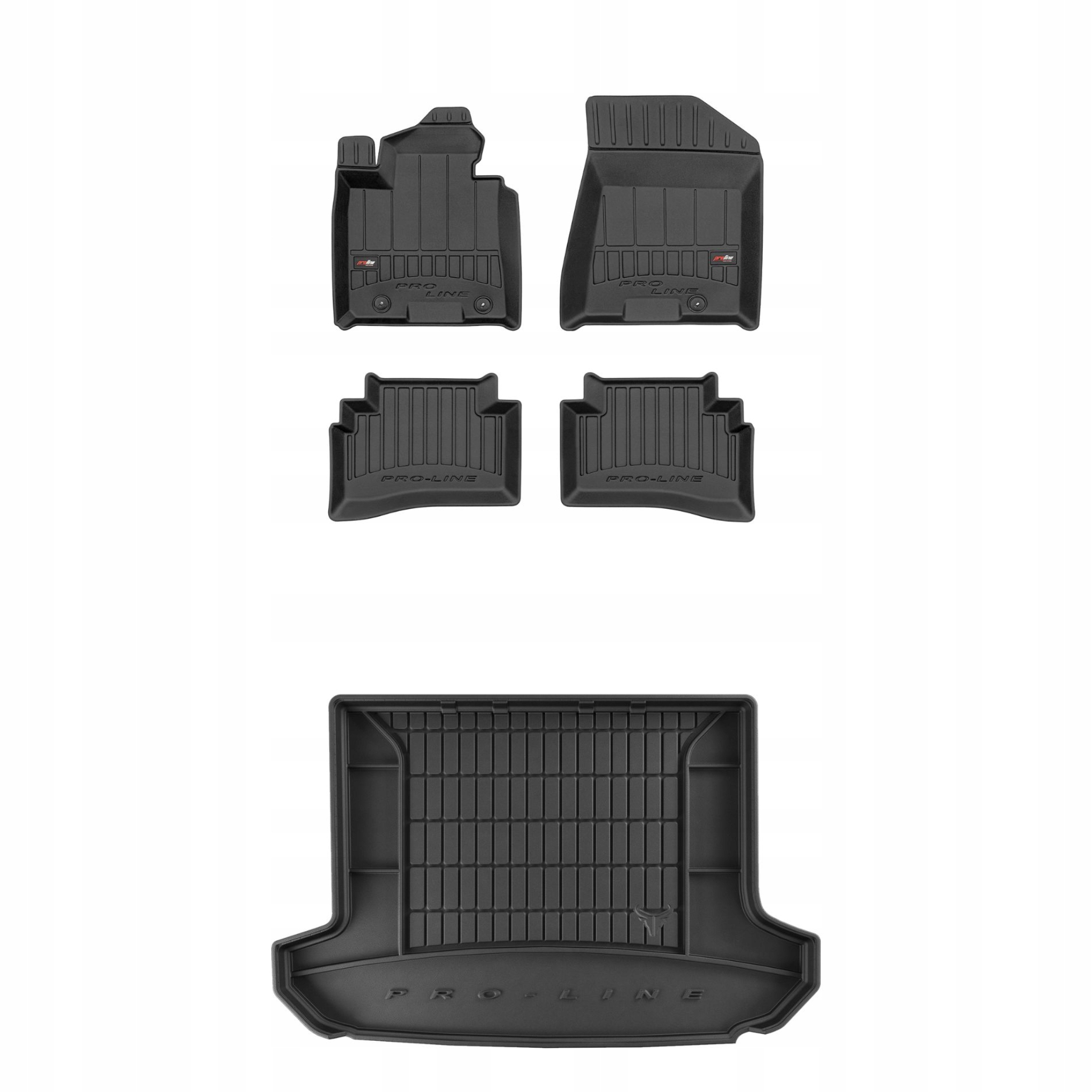 Sada gumových kobercov a rohoží pre Kia Sportage IV 2015-2021