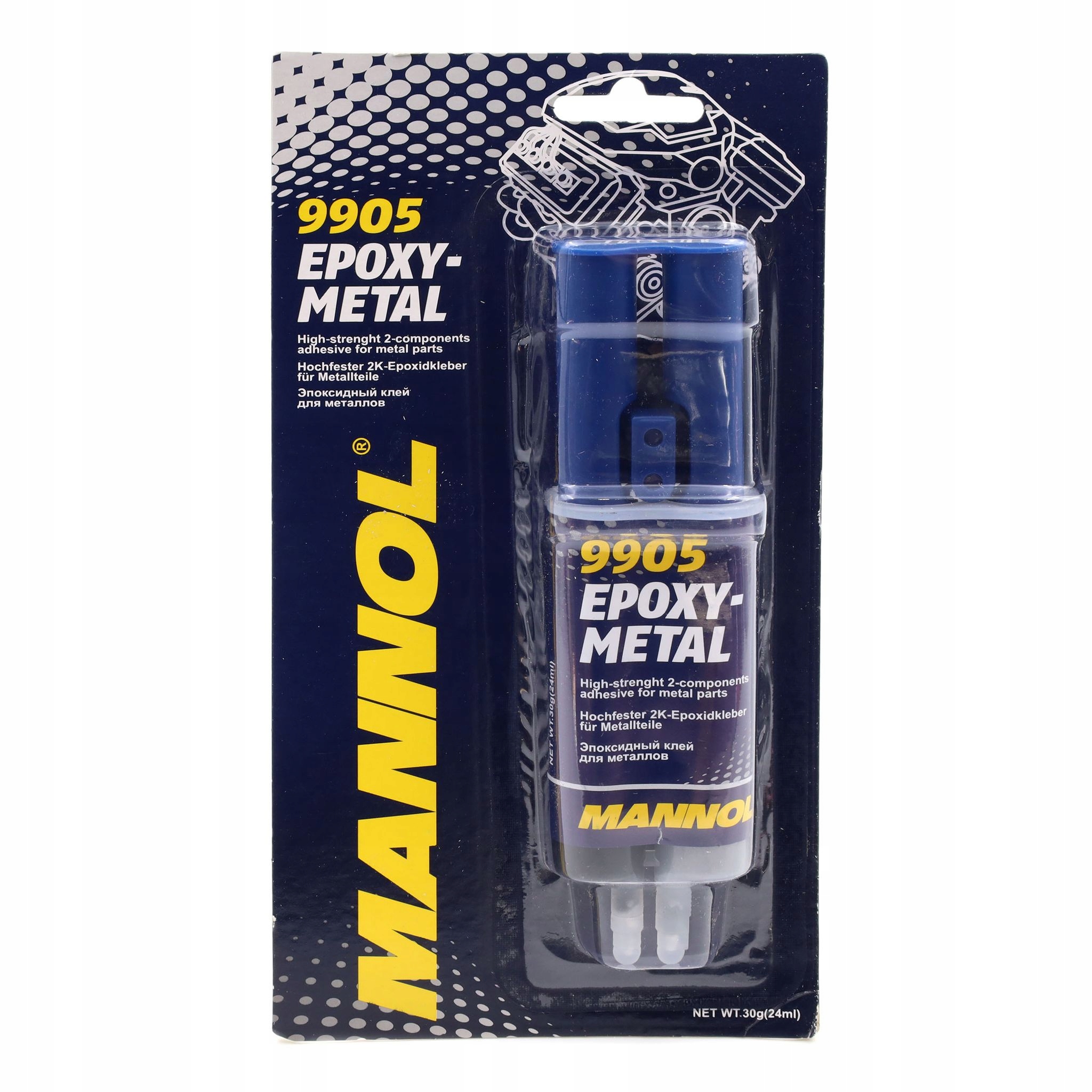 Klej do Metalu Mannol Epoxy-Metal 30g 9905