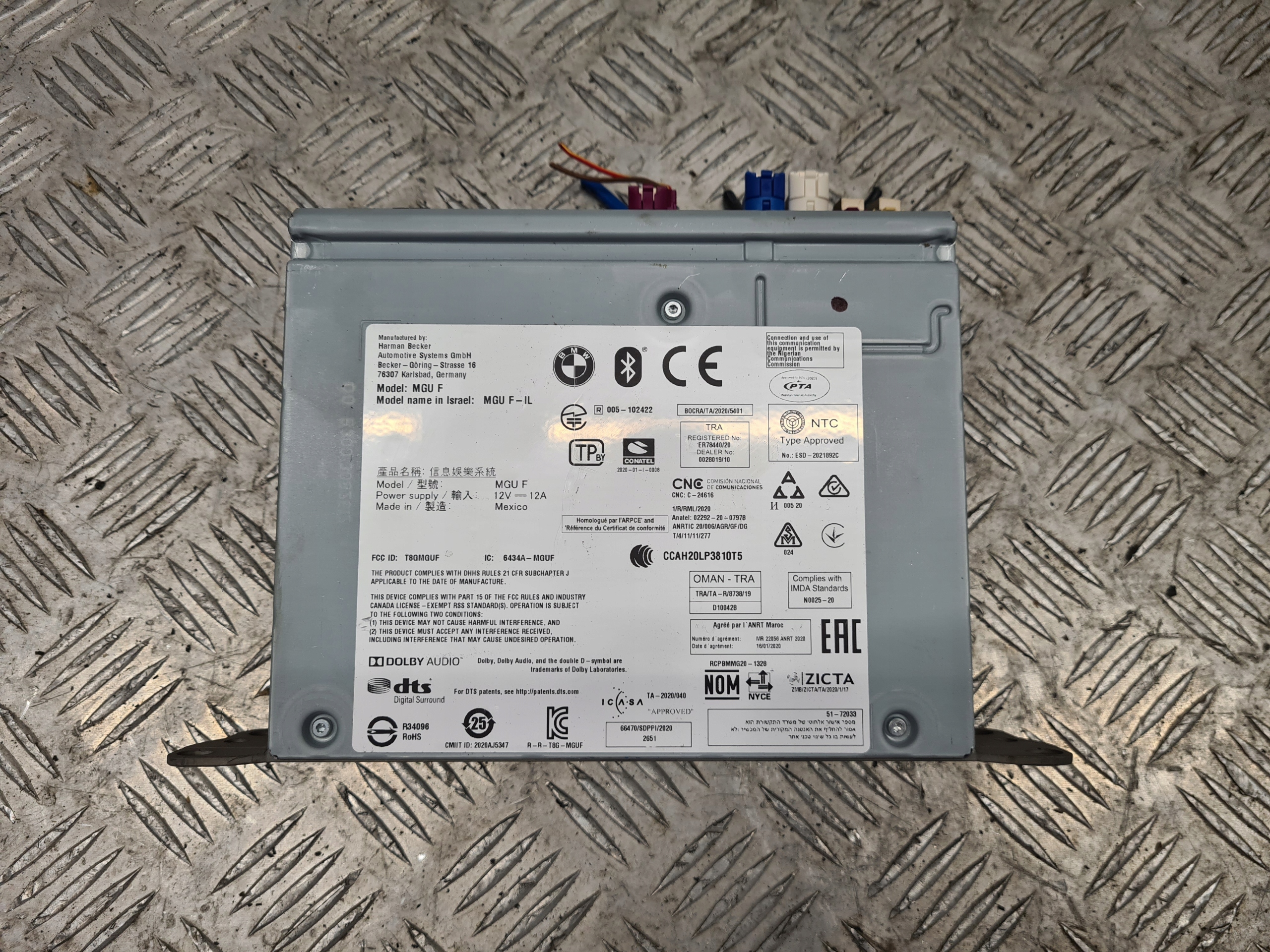 BMW X3 G01 X4 G02 NAVI Navigation 5A55D77