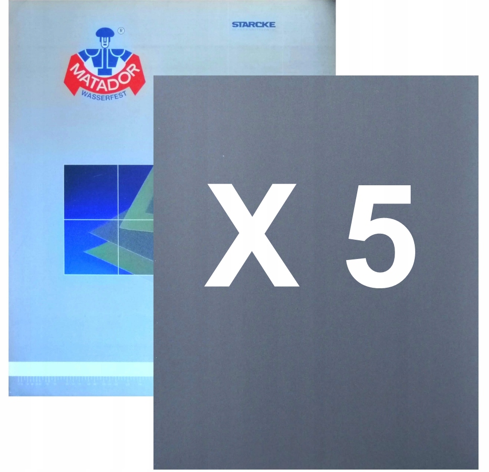 

Papier Ścierny na mokro Matador App P360 x5