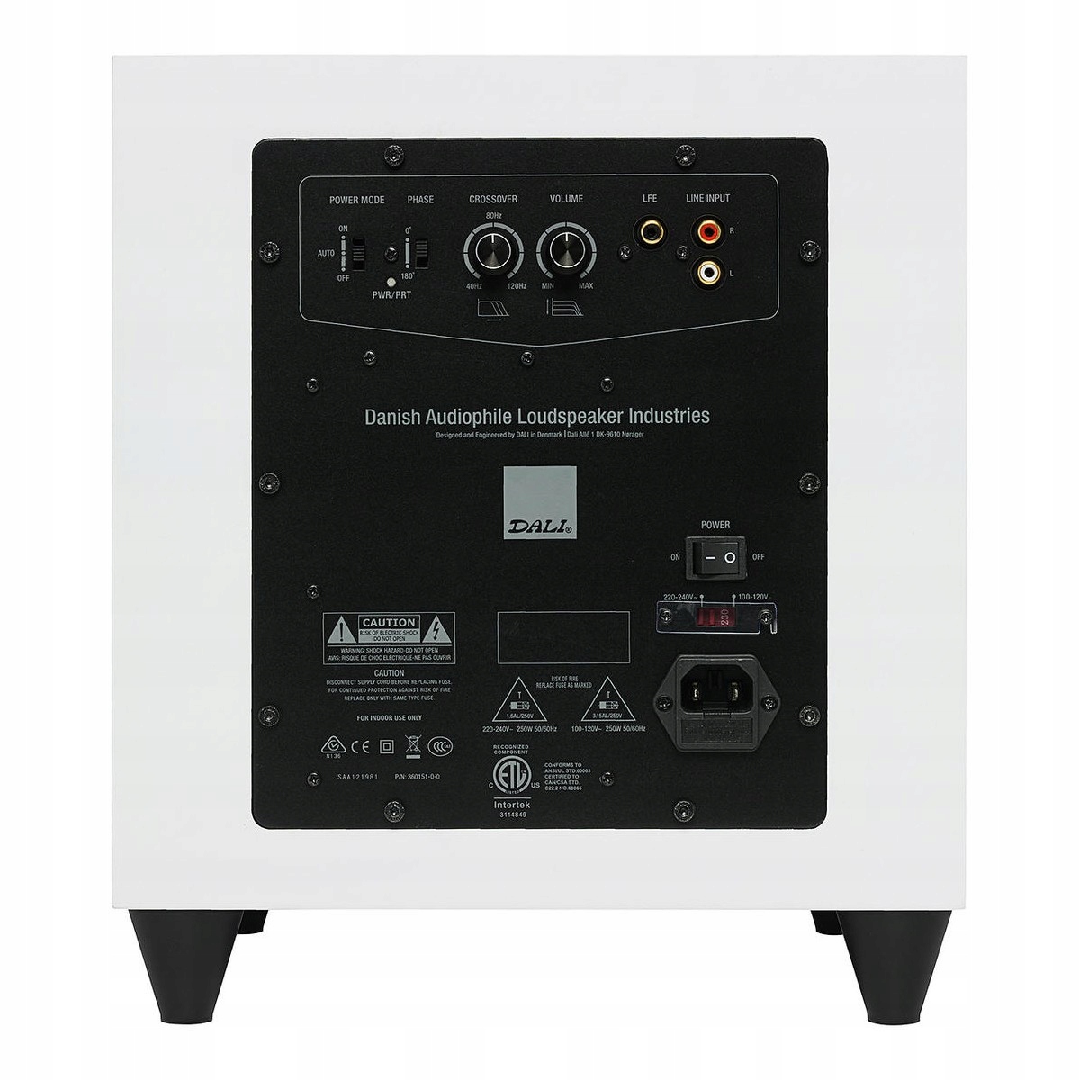 DALI SUB C-8 D BIAŁA OZDOBA SALONU Z WIELKIM BASEM Model SUB C-8 D