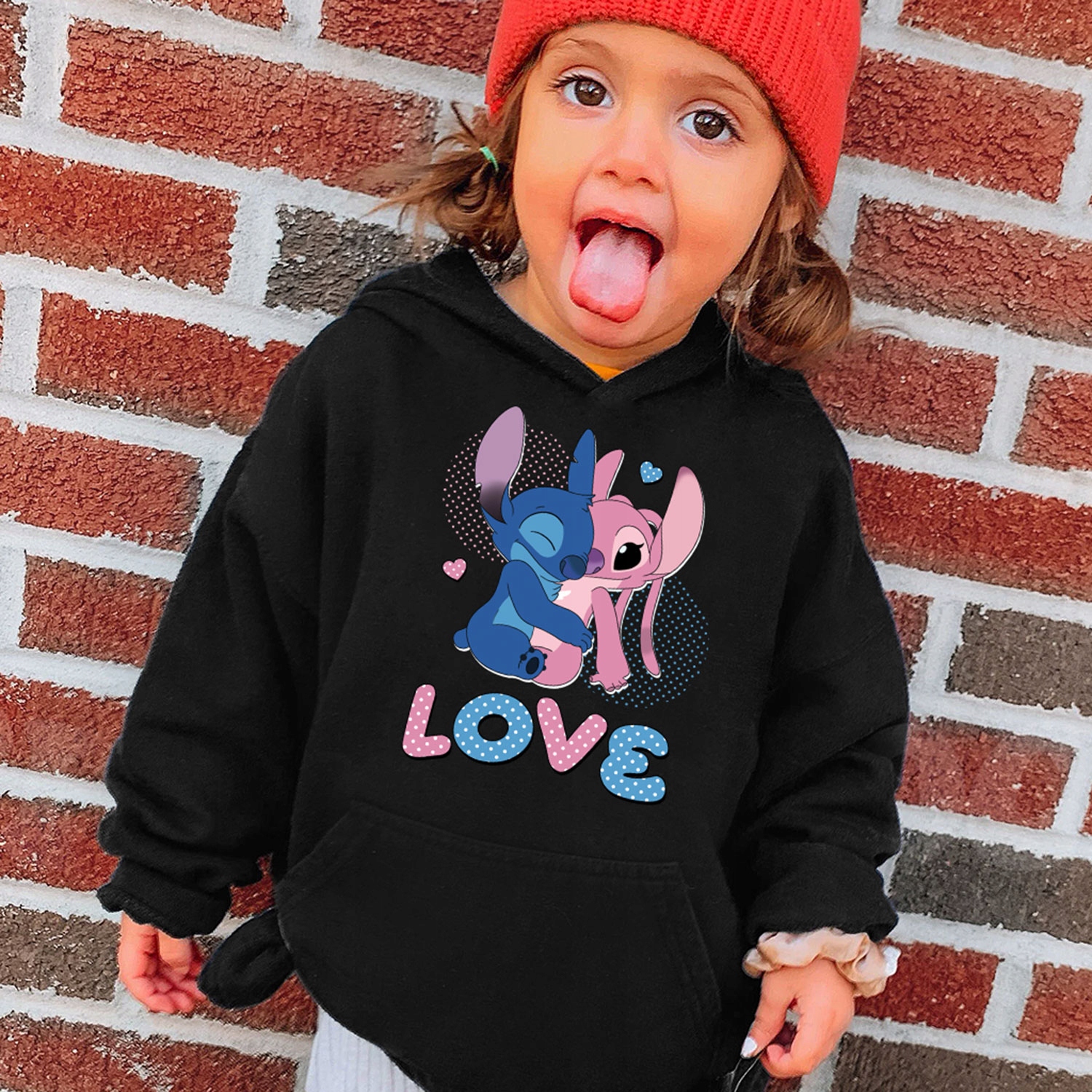 BLUZA Z KAPTUREM DZIECIĘCA DLA DZIECI STITCH 152 PREZENT JAKOŚĆ Marka Inna marka