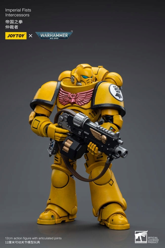 Imperial Fists Intercessors Warhammer 40k 1/18 Figurka 12 cm