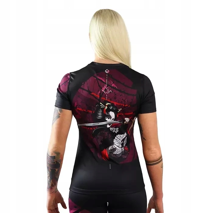 Rashguard damski Tsuru Warrior krótki rękaw Xs Ground Game