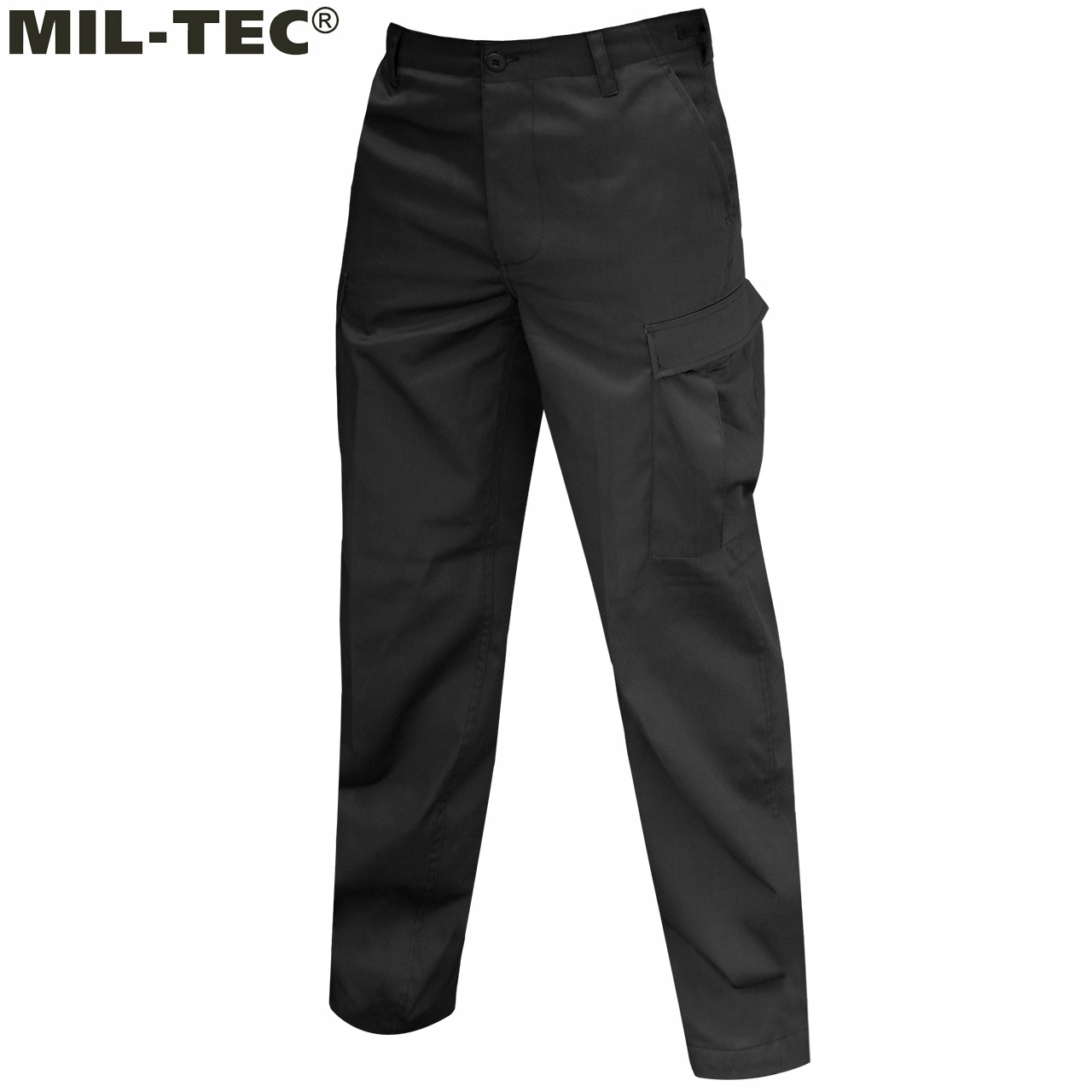 Spodnie Bojówki WojskoweTaktyczne Mil-Tec US Ranger BDU Czarne L Rozmiar L